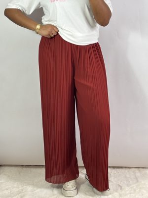 Pantalon Adrianna terracotta