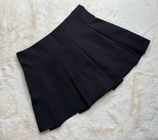 Mini jupe short noir